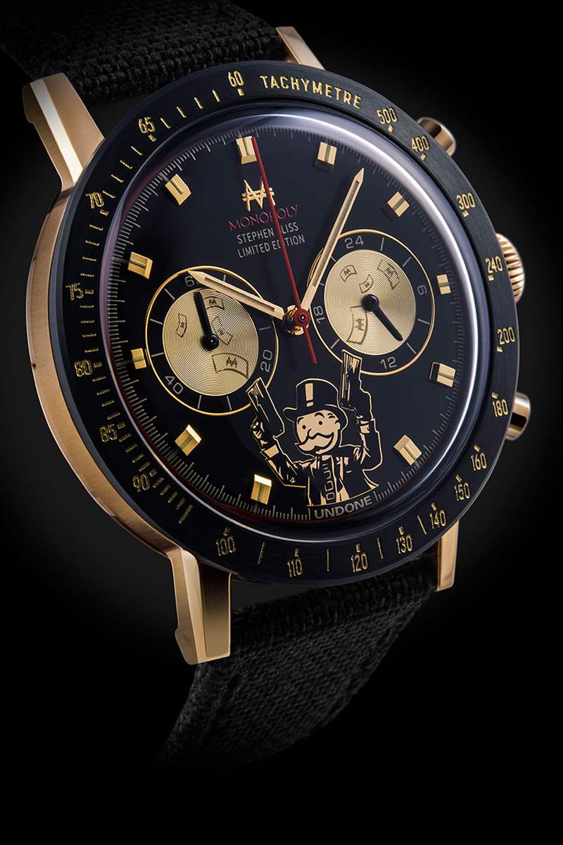玩具反斗城Monopoly X Undone MONEYMAN手表系列-復(fù)刻表