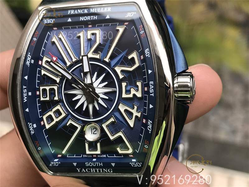 ABF廠法穆蘭(法蘭克穆勒)v45藍(lán)游艇復(fù)刻表做工如何呢-復(fù)刻表