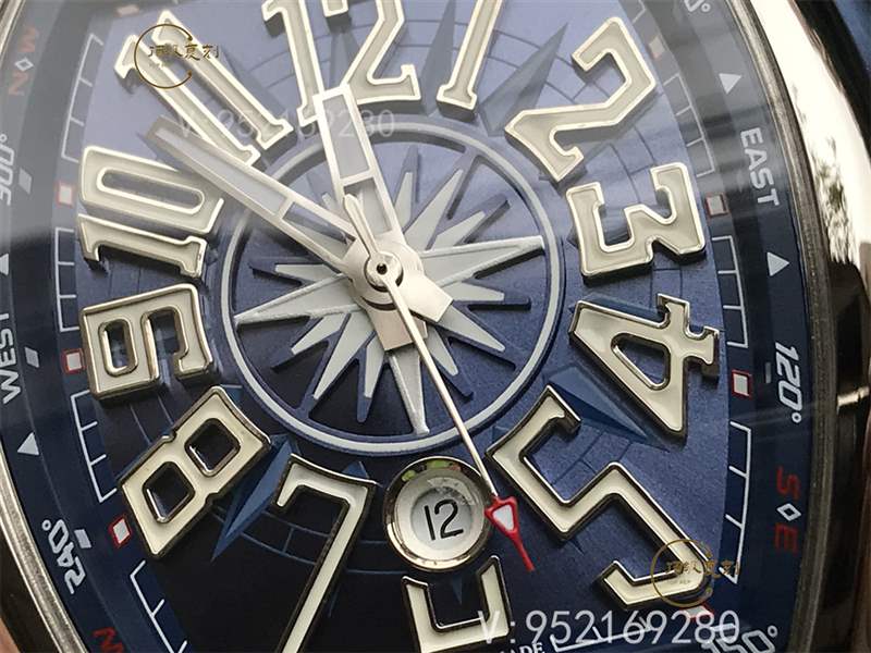 ABF廠法穆蘭(法蘭克穆勒)v45藍(lán)游艇復(fù)刻表做工如何呢-復(fù)刻表