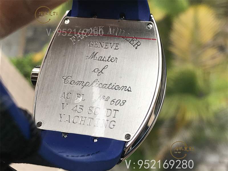 ABF廠法穆蘭(法蘭克穆勒)v45藍(lán)游艇復(fù)刻表做工如何呢-復(fù)刻表