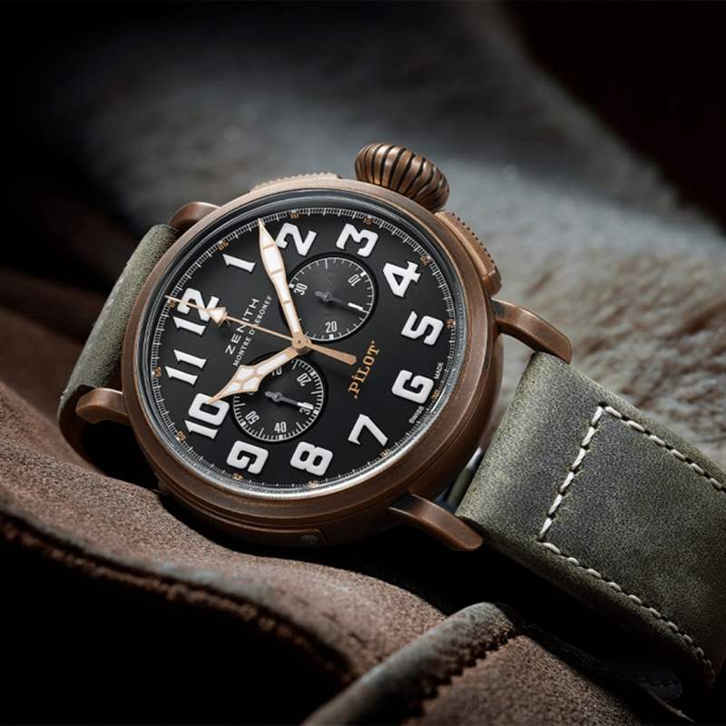 經(jīng)典飛行表|5款人氣真力時Zenith Pilot Type 20手表推介-復(fù)刻表