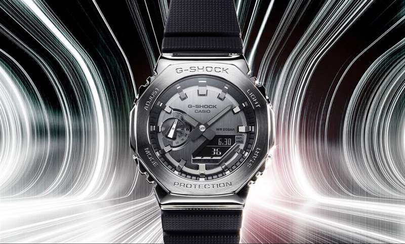 金屬版農家橡樹來了!Casio G-Shock GM-2100腕表-復刻表