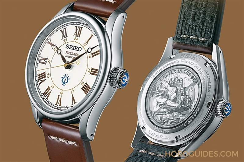 SEIKO x 吉卜力工作室《天空之城》限量表,又一款高性價比琺瑯面!-復刻表