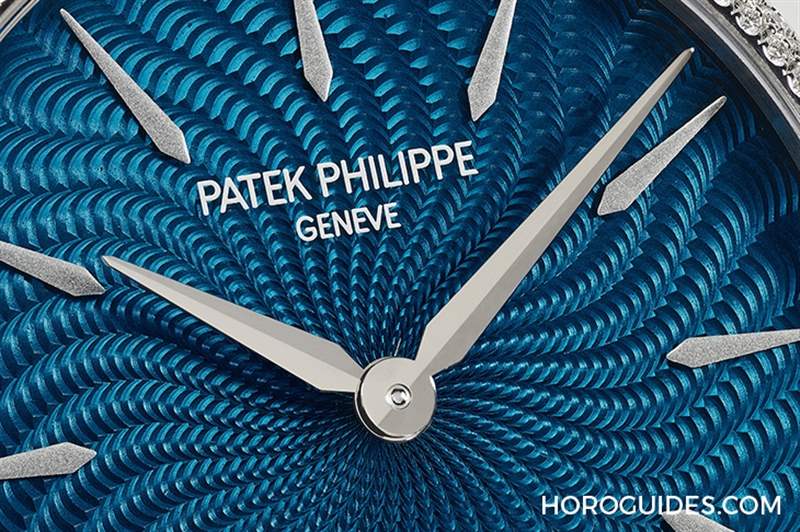 百達翡麗7040三問腕表,結(jié)合機刻雕花與琺瑯二大工藝-復刻表