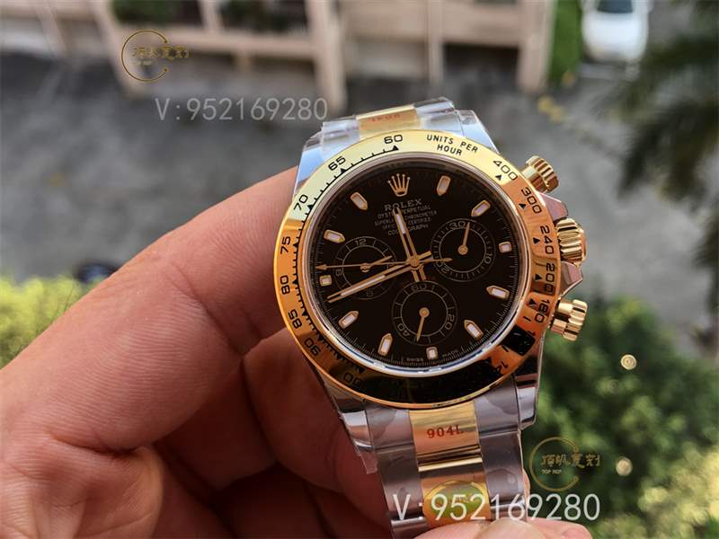 N廠勞力士迪通拿m116518ln間金黑盤復(fù)刻表做工怎么樣-內(nèi)附實拍圖-復(fù)刻表