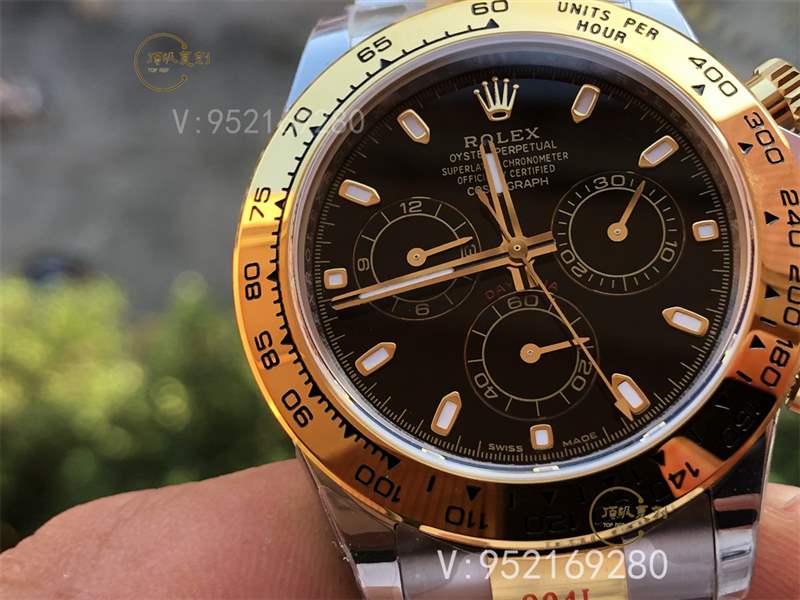 N廠勞力士迪通拿m116518ln間金黑盤復(fù)刻表做工怎么樣-內(nèi)附實拍圖-復(fù)刻表