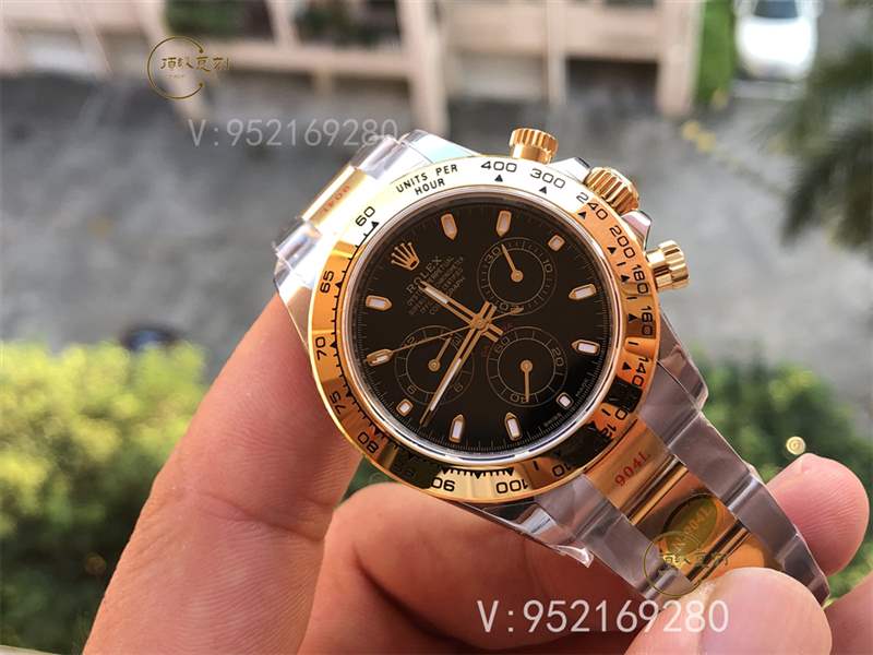 N廠勞力士迪通拿m116518ln間金黑盤復(fù)刻表做工怎么樣-內(nèi)附實拍圖-復(fù)刻表