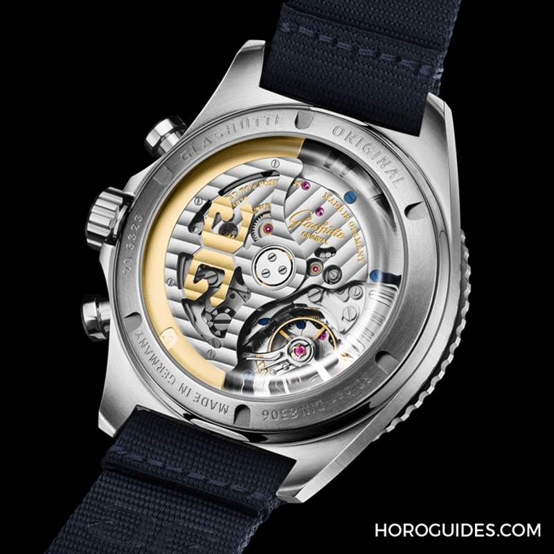 藍(lán)面、藍(lán)陶瓷圈打頭陣! Glashütte Original SeaQ系列首次搭載計時功能-復(fù)刻表