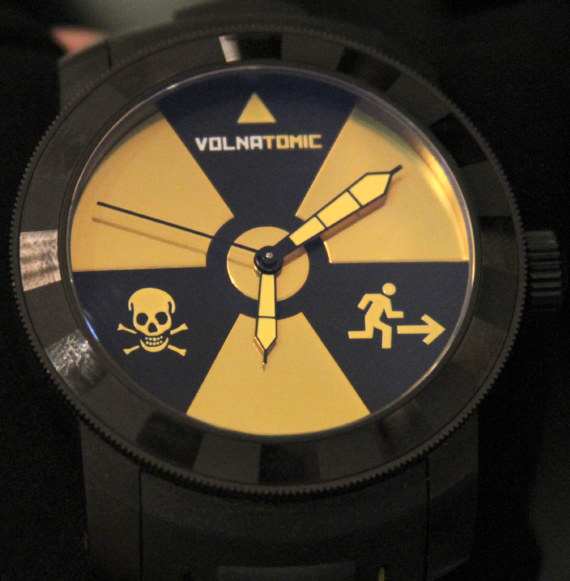 Volna  Volntatomic watch prototype Volna Volnatomic放射性藝術(shù)表盤的手表-復(fù)刻表