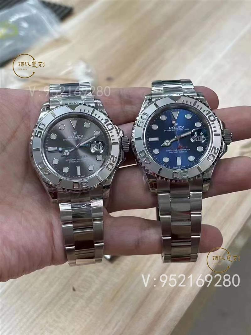 VS廠新品勞力士40灰藍游艇「丹東3235機芯」手表做工評測-復(fù)刻表