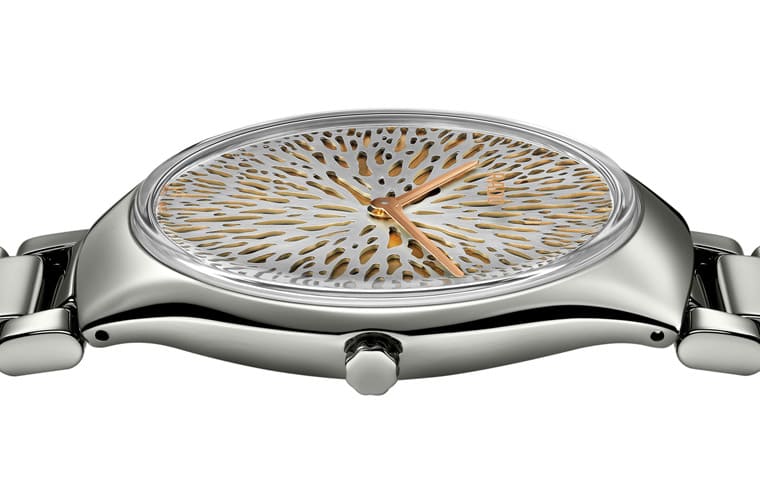 雷達表真我超薄世界花園合作款再推出三款面盤花紋來自瀕危植物的創(chuàng)意聯名表-復刻表