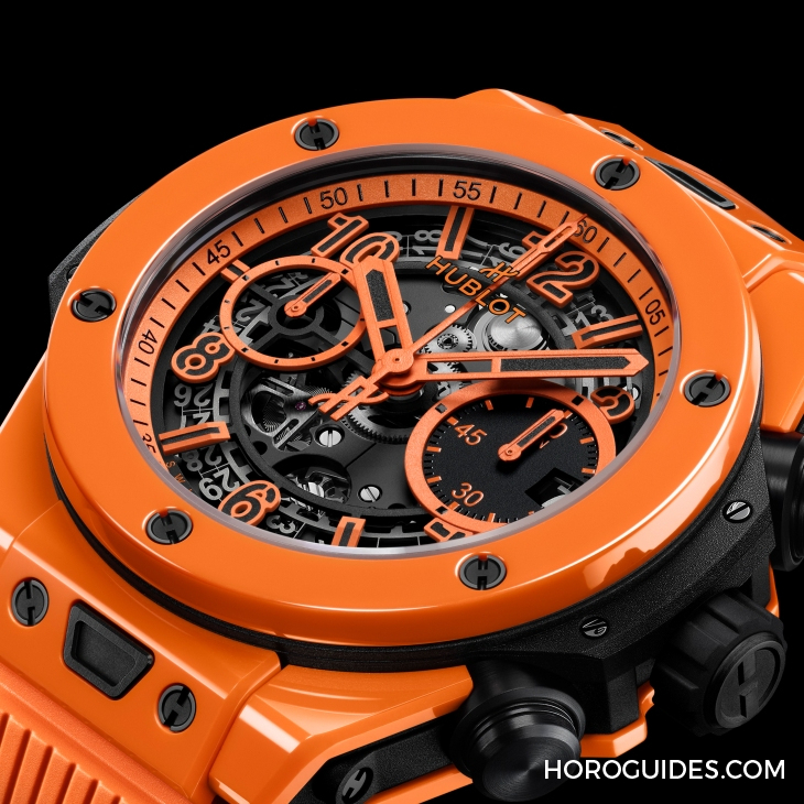 HUBLOT - 今夏最時尚的色彩！ HUBLOT推出全新Big Bang Unico Orange Ceramic橙色陶瓷腕表