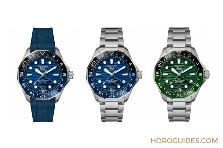 潛水猛將升級! TAG HEUER推出全新Aquaracer Professional 300日期腕表與GMT腕表-復刻表