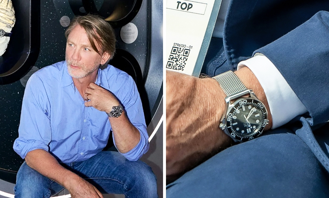 OMEGA - SEAMASTER - 210.30.42.20.03.002 - 007手腕再次提前曝光新作？ 巴黎奧運會謎樣的OMEGA Seamaster黑面無日期款